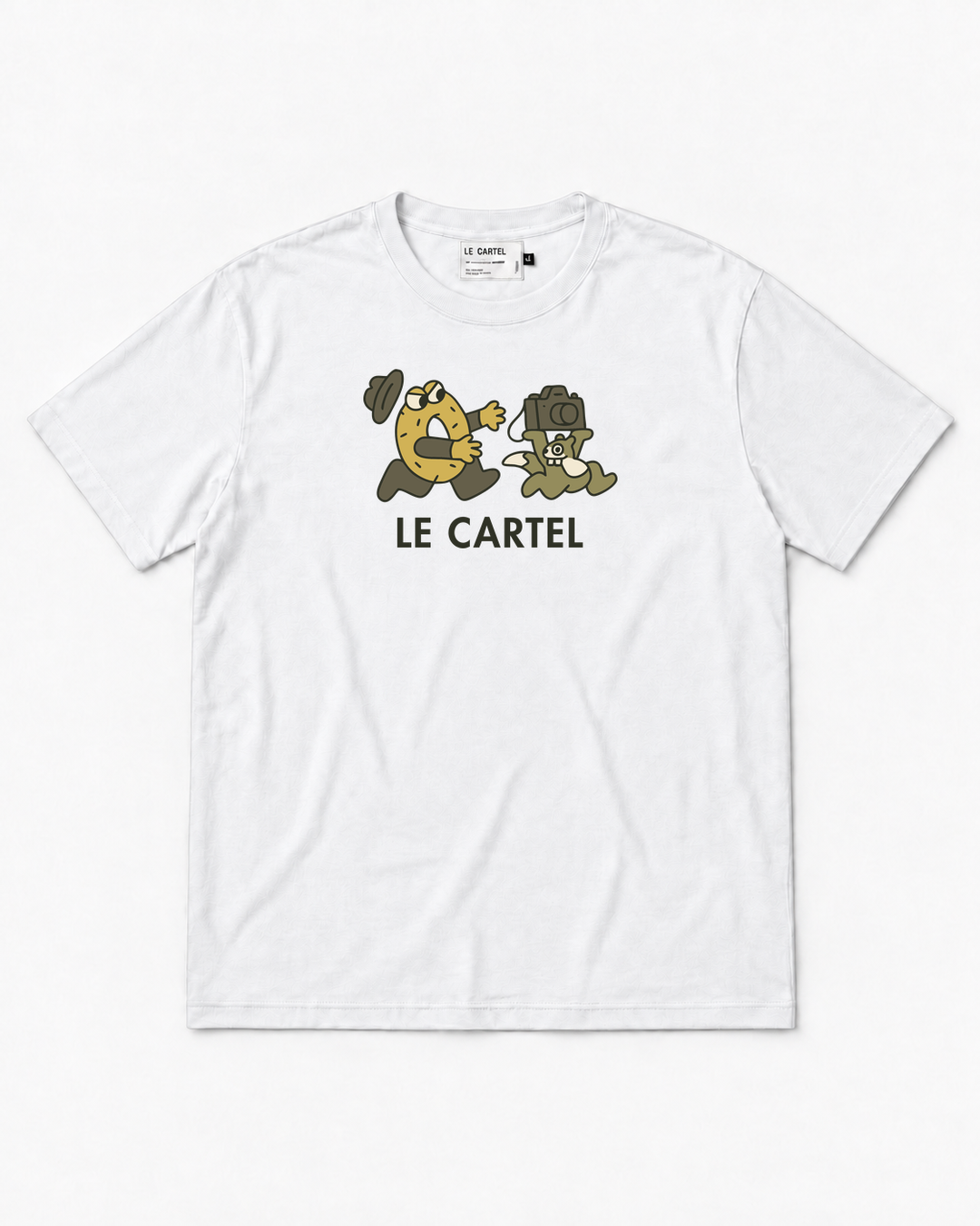 CATCH ME IF YOU CAN・Unisex T-shirt・White