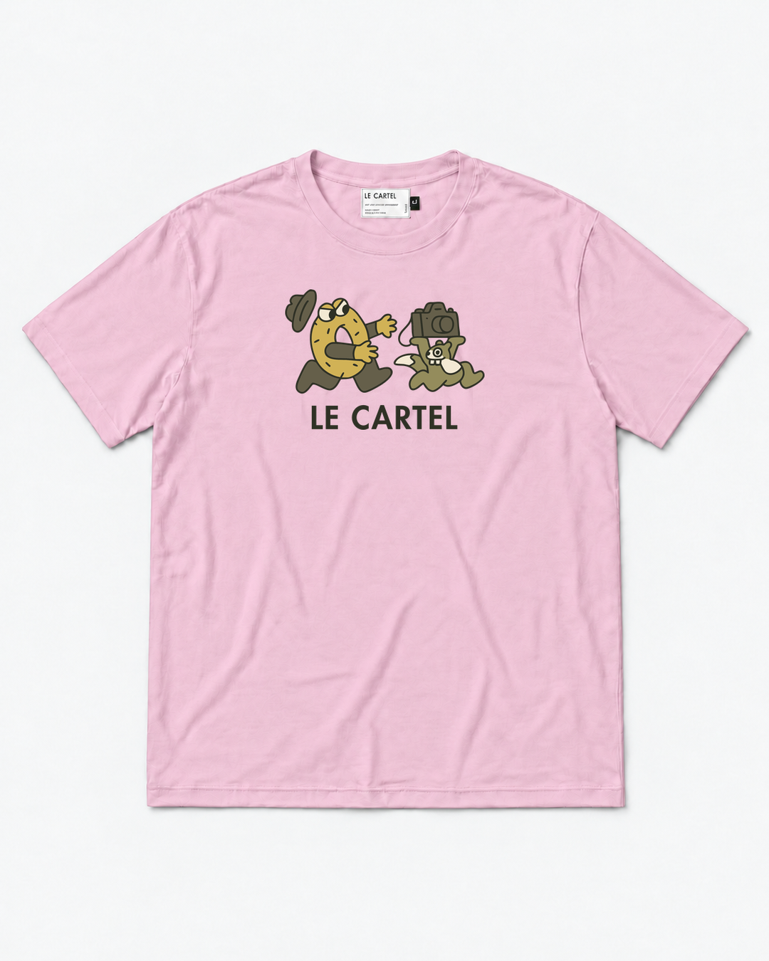 ATTRAPE-MOI SI TU PEUX・T-shirt unisexe・Rose