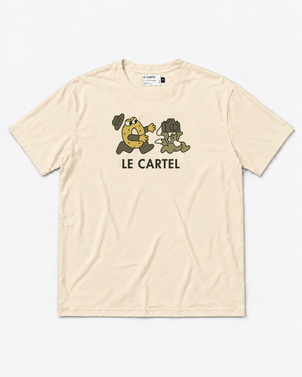 CATCH ME IF YOU CAN・Unisex T-shirt・Sand