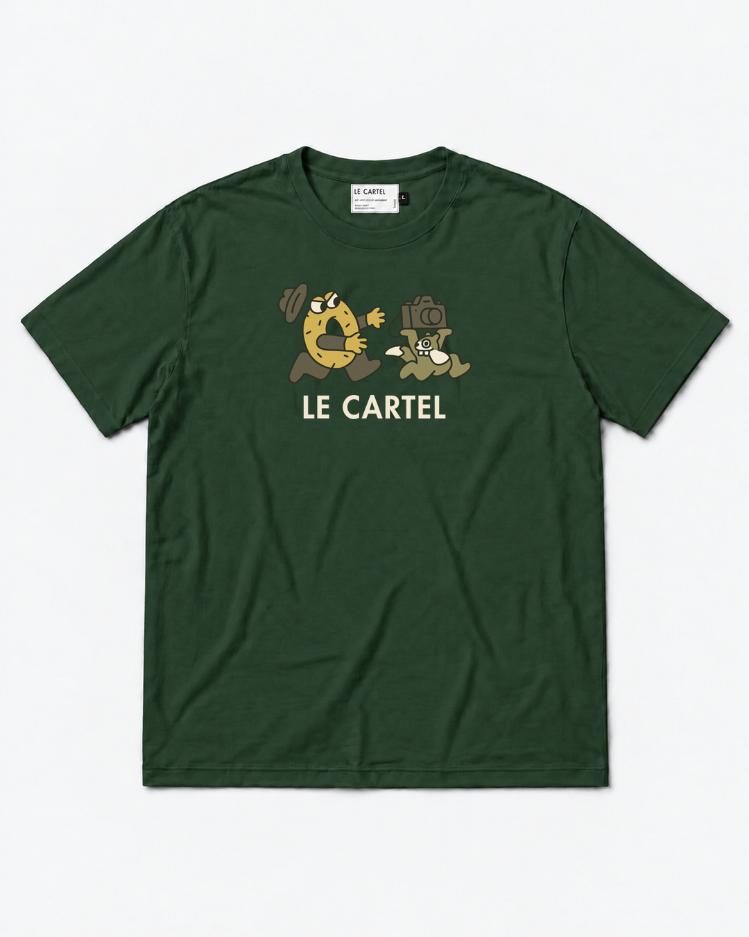CATCH ME IF YOU CAN・Unisex T-shirt・Green