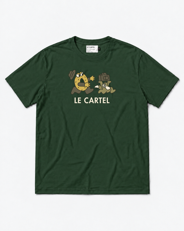 CATCH ME IF YOU CAN・Unisex T-shirt・Green