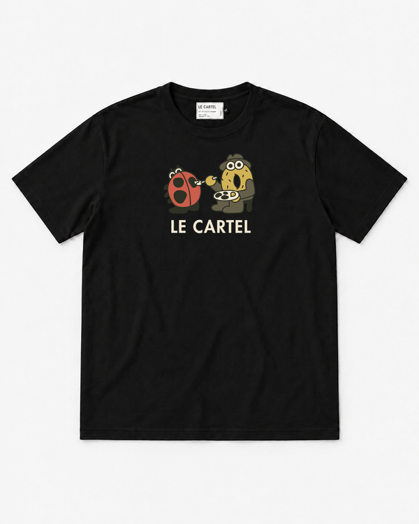 DRAW ME A LADYBUG・Unisex T-shirt・Black