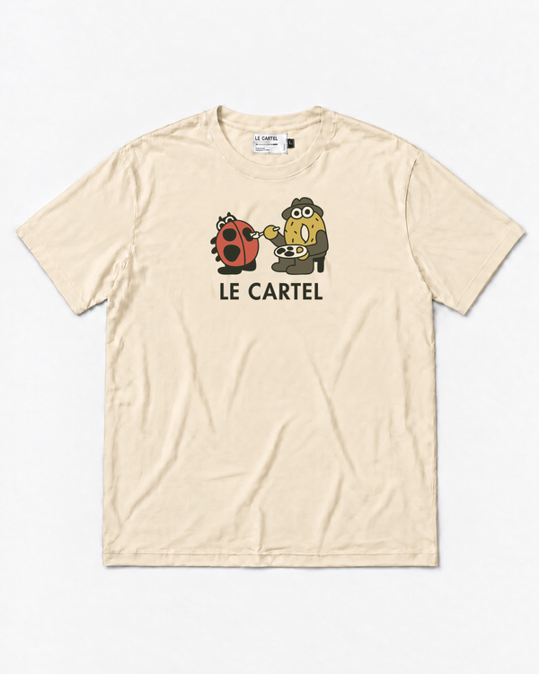 DRAW ME A LADYBUG・Unisex T-shirt・Sand
