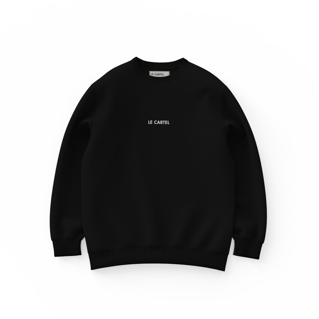 PLANÈTE MTL・Crewneck unisexe・Noir
