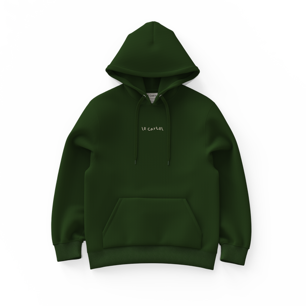 DEAR SANTA・Hoodie unisexe・Vert forêt