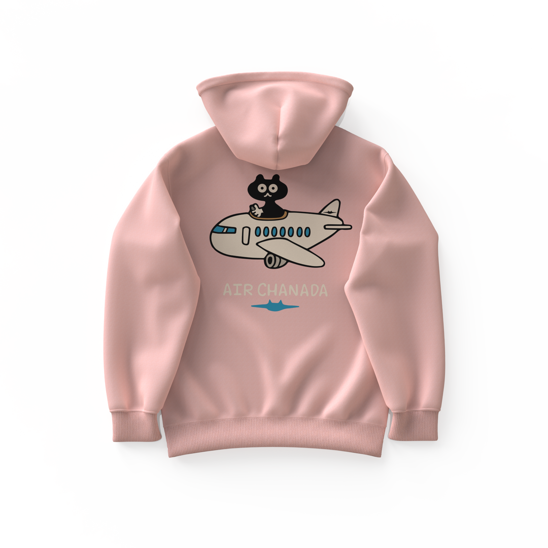 AIR CHANADA・Hoodie unisexe・Rose poudré