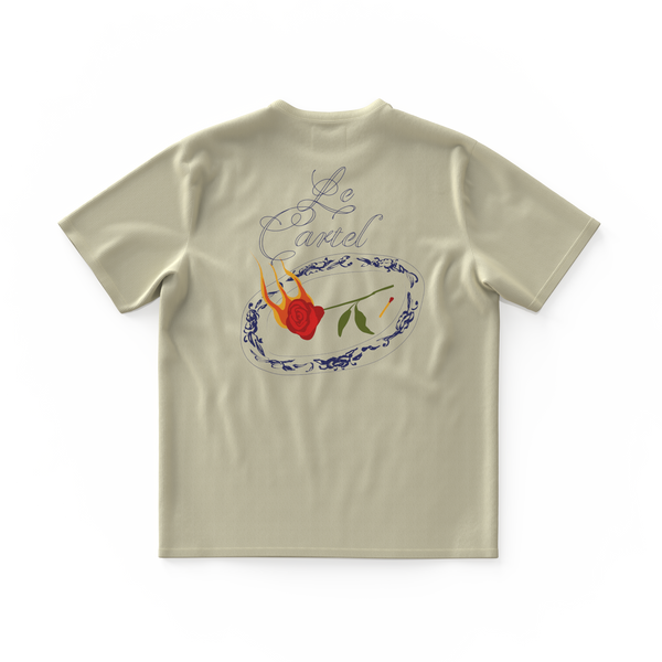 EPI-LOGUE・T-shirt ample unisexe・Crème