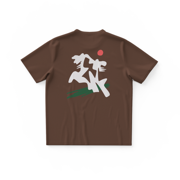 AMOURS MIGRATEURS・T-shirt unisexe・Chicorée