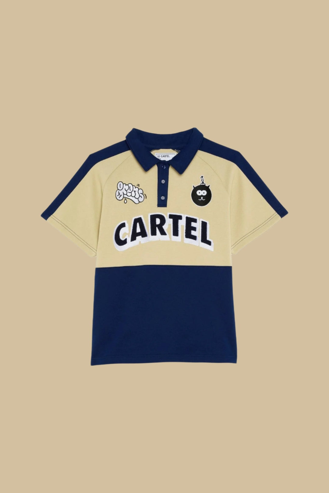 CHATCON・Polo piqué unisexe・Bleu - Le Cartel